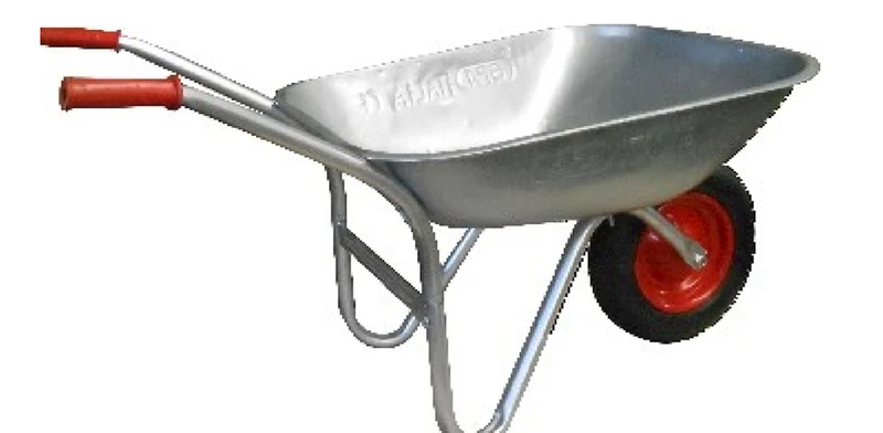 Brouette galvanisée 85 litres- 100 kg
