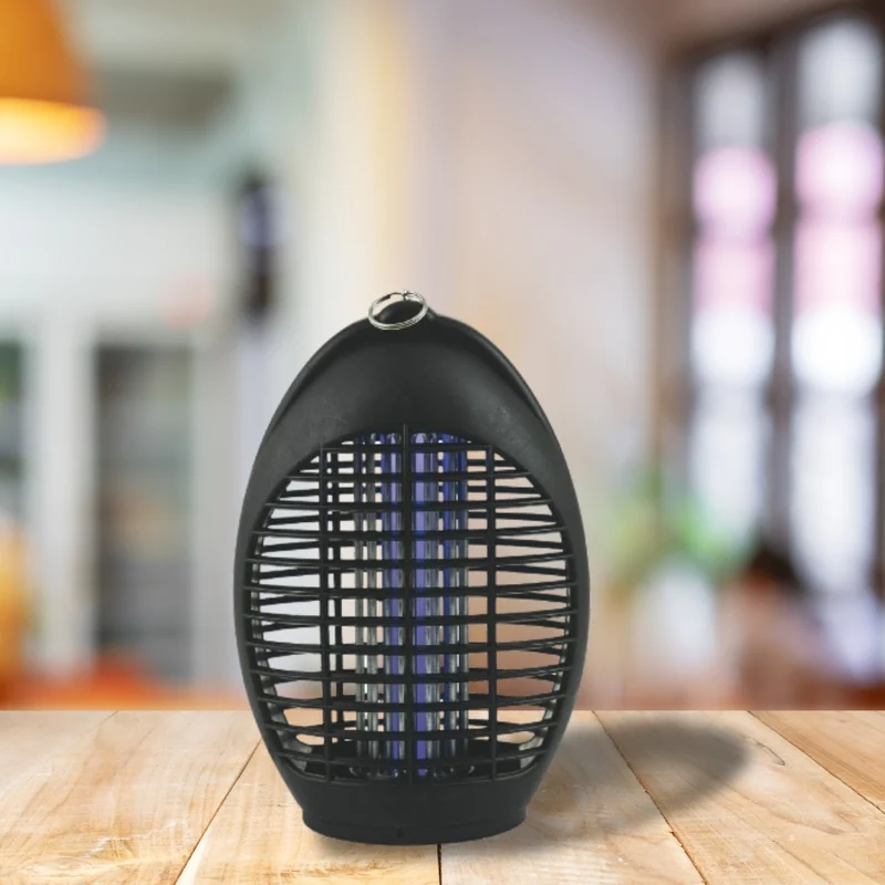 Lampe anti-moustiques 4 LED UV électrique et silencieuse pour intérieur avec portée de 40 m²