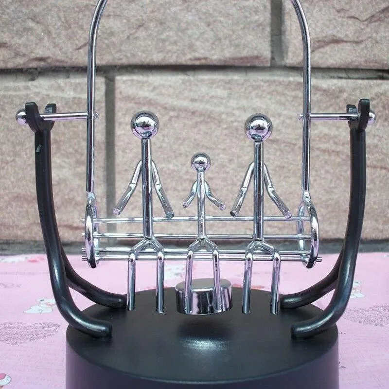 Rocker éternel Turnal personnalité créative magnétique bureau décoration de la maison ornement anneau à bascule cadeau Figurine décor accessoires