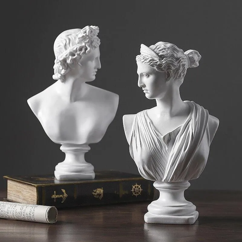 Croquis européen Personnage Statue Abstrait David Sculpture Modèle Décoration de La Maison Accessoires Vitrine Décoration Accessoires Artware