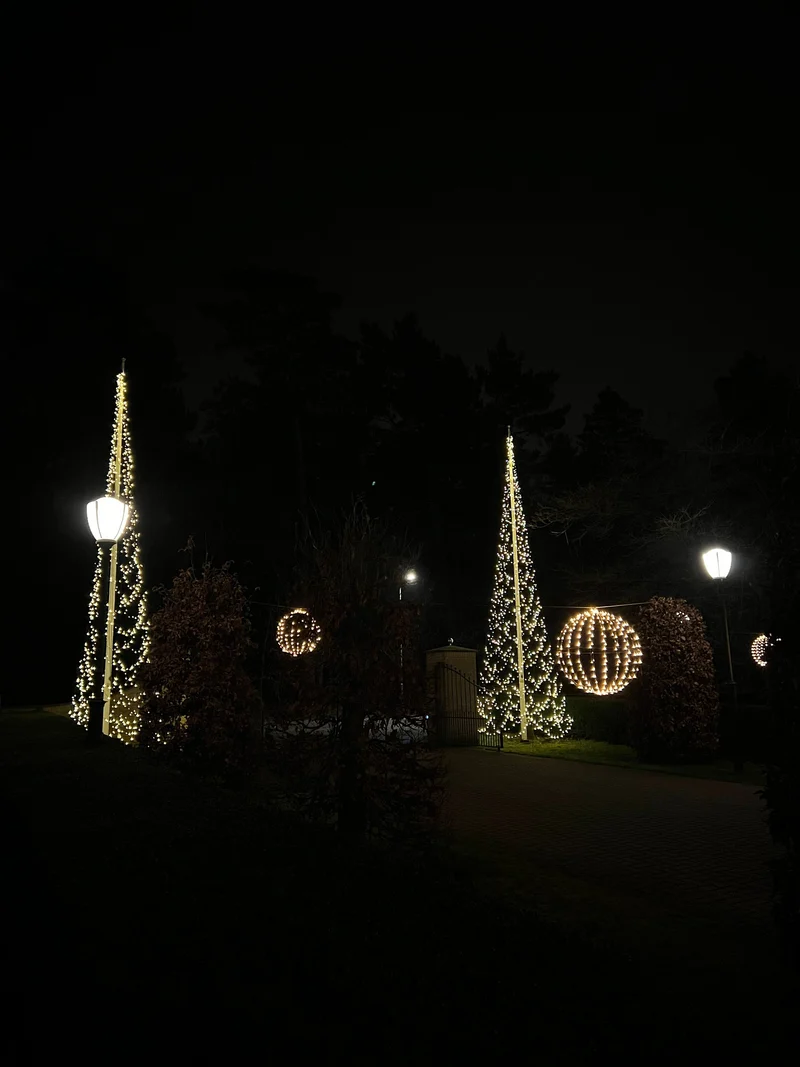 Boule lumineuse intelligente pour intérieur et extérieur - Medium 30cm