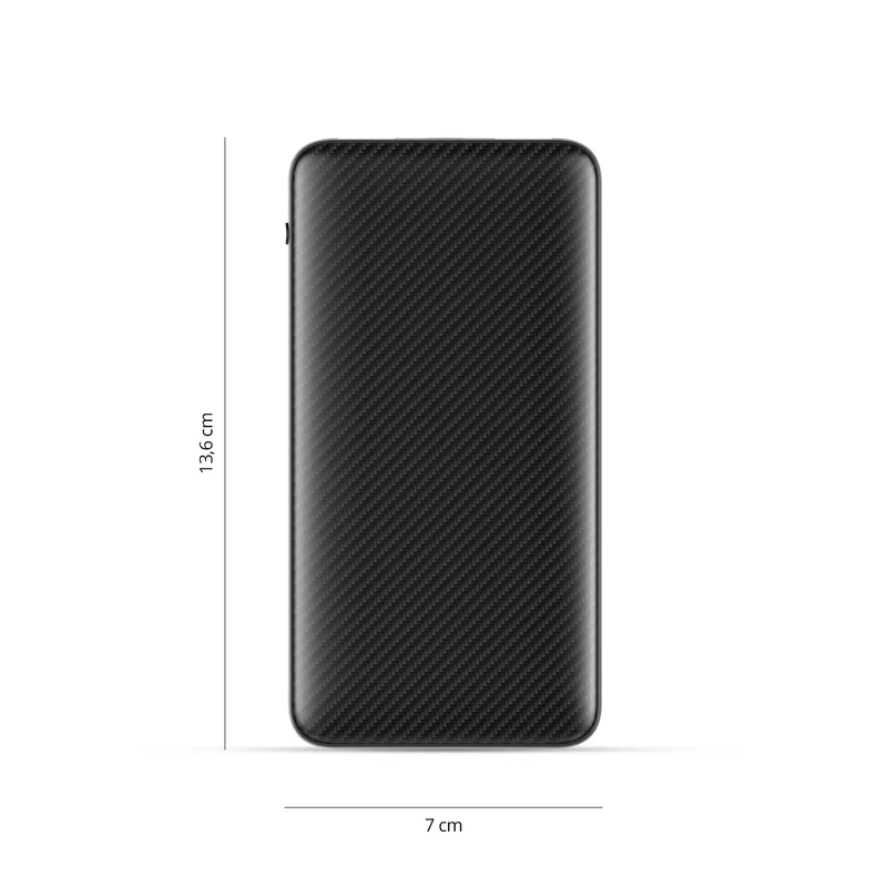 Chargeur mobile Blox 10 000mAh Noir FlinQ