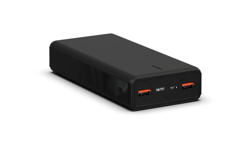 Chargeur mobile Noir Mammoth 20.000 mAh FlinQ
