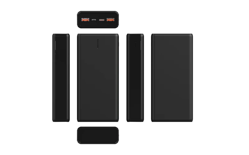 Chargeur mobile Noir Mammoth 20.000 mAh FlinQ