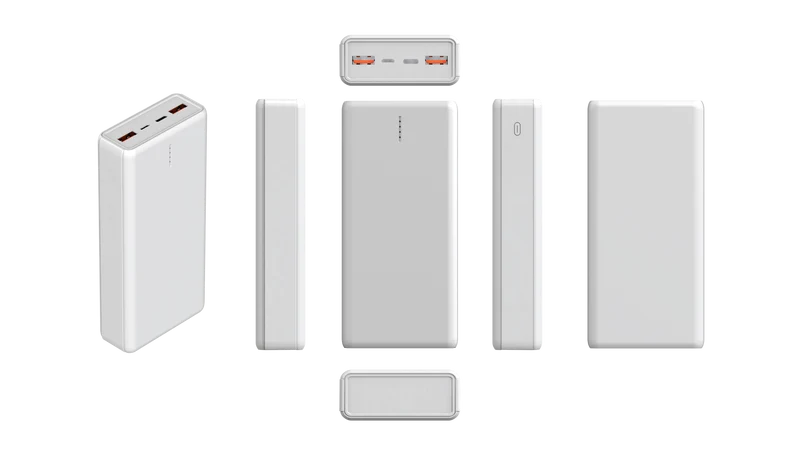 Chargeur mobile Blanc Mammoth 20.000 mAh FlinQ