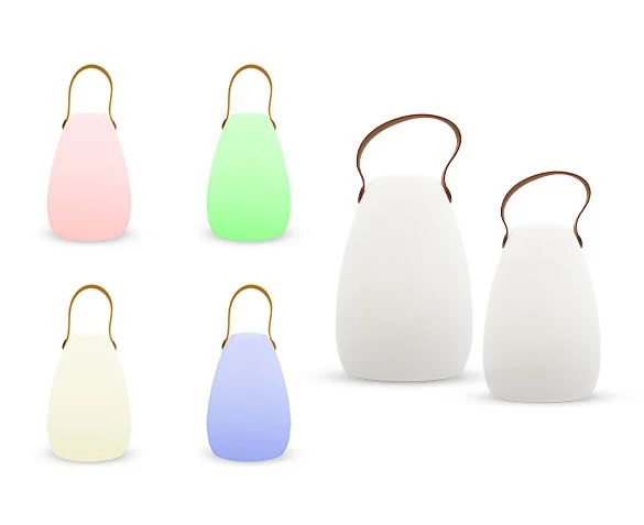 Lampe de Table LED Fiji - Rechargeable - Couleurs RVB - Intérieur & Extérieur