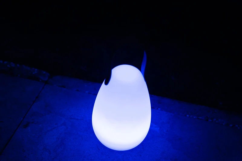 Lampe de Table LED Fiji - Rechargeable - Couleurs RVB - Intérieur & Extérieur