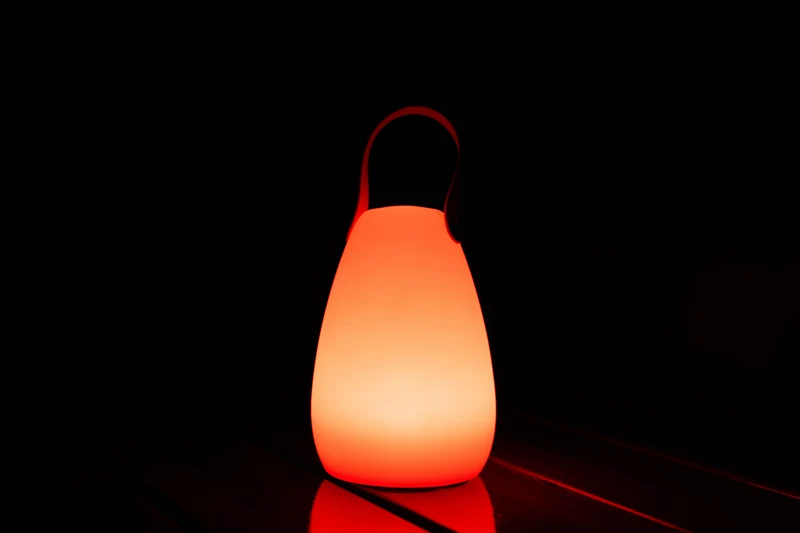 Lampe de Table LED Fiji - Rechargeable - Couleurs RVB - Intérieur & Extérieur