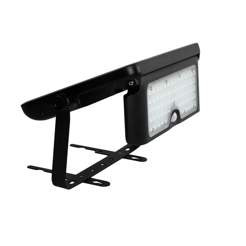 Solar LED Floodlight 10W - Projecteur à énergie solaire - Lampe d'extérieur - IP65 - Lumière vive avec détecteur de mouvement