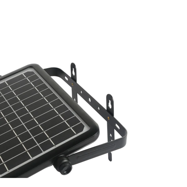 Solar LED Floodlight 10W - Projecteur à énergie solaire - Lampe d'extérieur - IP65 - Lumière vive avec détecteur de mouvement