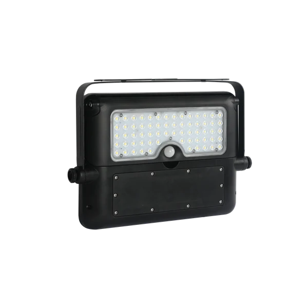 Solar LED Floodlight 10W - Projecteur à énergie solaire - Lampe d'extérieur - IP65 - Lumière vive avec détecteur de mouvement