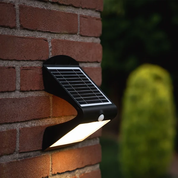 Lampe Solar Geisha 1.5W - Applique Butterfly - Détecteur de Mouvement - Solar