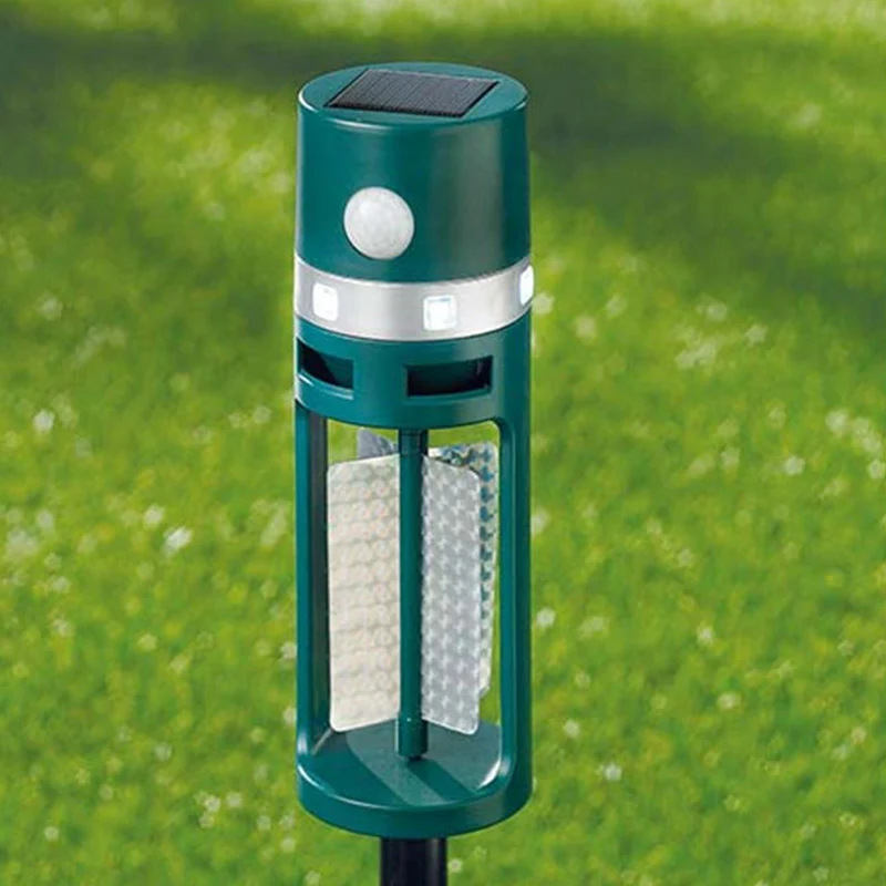 Répulsif animaux solaire de jardin à ultrasons