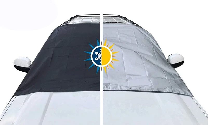 Bâche Aimantée pour Pare-Brise - Protection Toutes Saisons