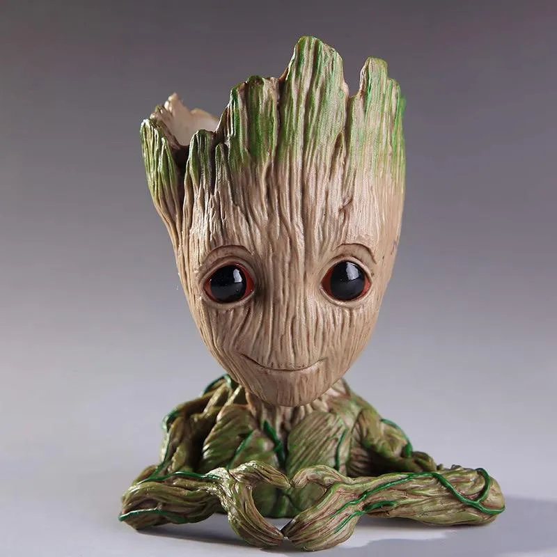 Drôle Groot Plantes Pot Avec Amour Coeur Maison Ornements De Bureau Décoration Accessoires Fille Ami Cadeaux Figurines Décor À La Maison