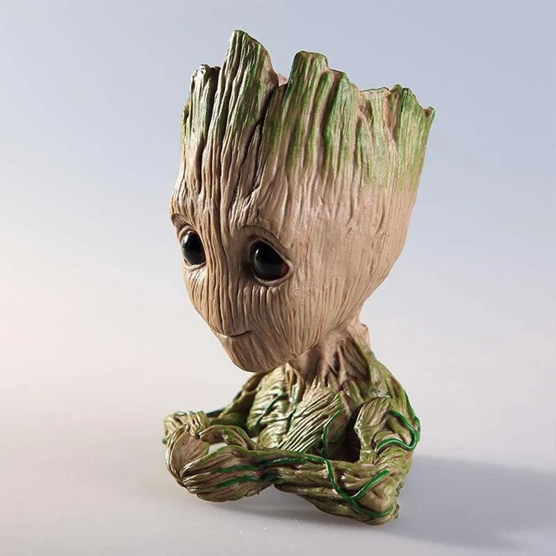 Drôle Groot Plantes Pot Avec Amour Coeur Maison Ornements De Bureau Décoration Accessoires Fille Ami Cadeaux Figurines Décor À La Maison