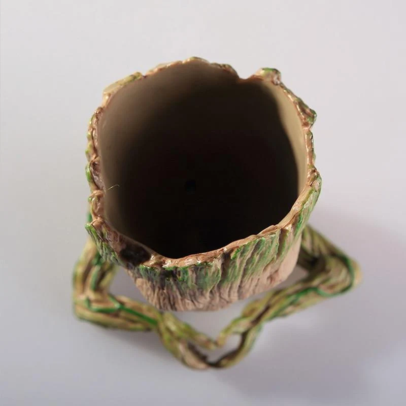 Drôle Groot Plantes Pot Avec Amour Coeur Maison Ornements De Bureau Décoration Accessoires Fille Ami Cadeaux Figurines Décor À La Maison
