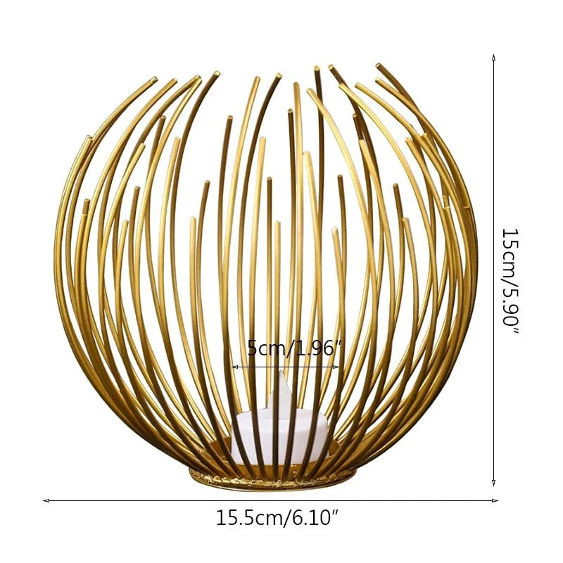 Main nordique décoration de la maison ornements romantique chandelier scène propriété Figurine métal Sculpture bureau Deocr mariage cadeaux artisanat