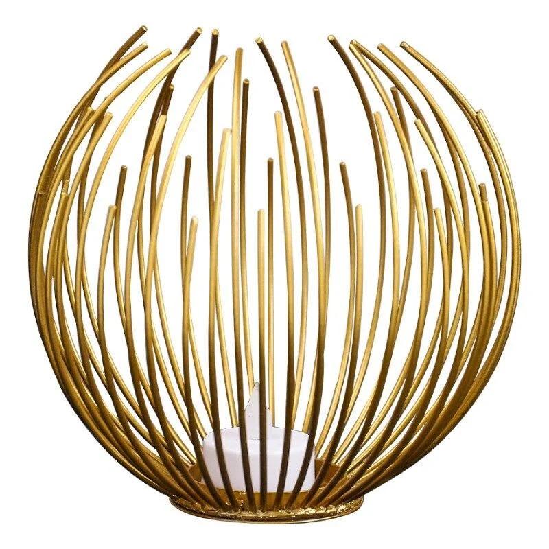 Main nordique décoration de la maison ornements romantique chandelier scène propriété Figurine métal Sculpture bureau Deocr mariage cadeaux artisanat