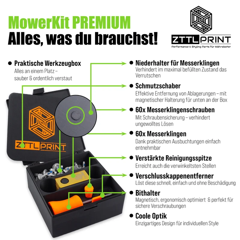 Hookii Neomow X Mähroboter Performance Technikset EVOlution Set MK4