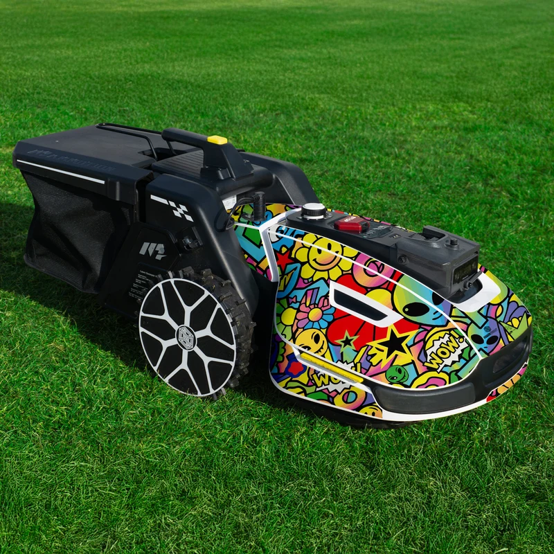 Mammotion Yuka Mähroboter Premium Design-Folierung