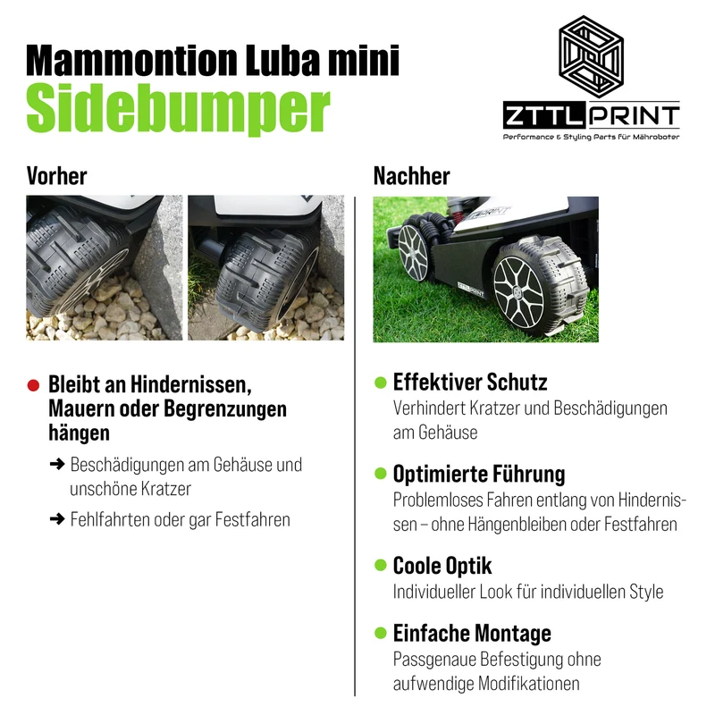 Mammotion Luba mini AWD Mähroboter Performance Komplettpaket