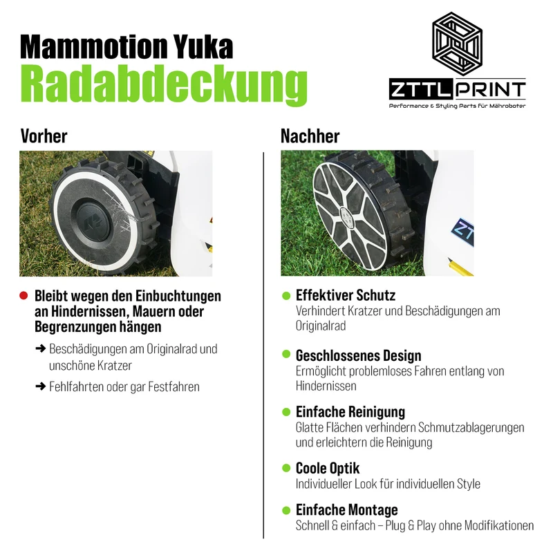 Mammotion Luba mini AWD Mähroboter Performance Komplettpaket