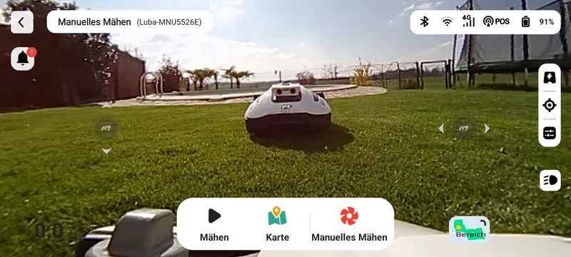 Mammotion Luba mini AWD Mähroboter Performance Stylingset