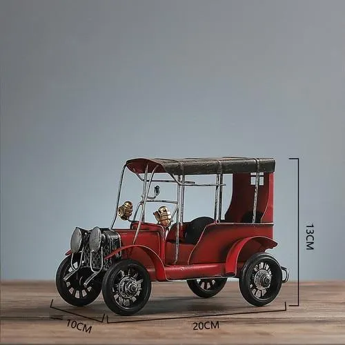 Nostalgique rétro fer créatif artisanat voiture modèle décoration de la maison ornements Locomotive collecte Figurines cadeaux d'anniversaire