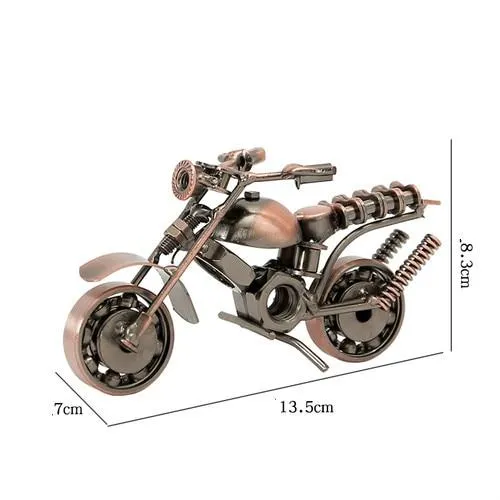 Nostalgique rétro fer créatif artisanat voiture modèle décoration de la maison ornements Locomotive collecte Figurines cadeaux d'anniversaire