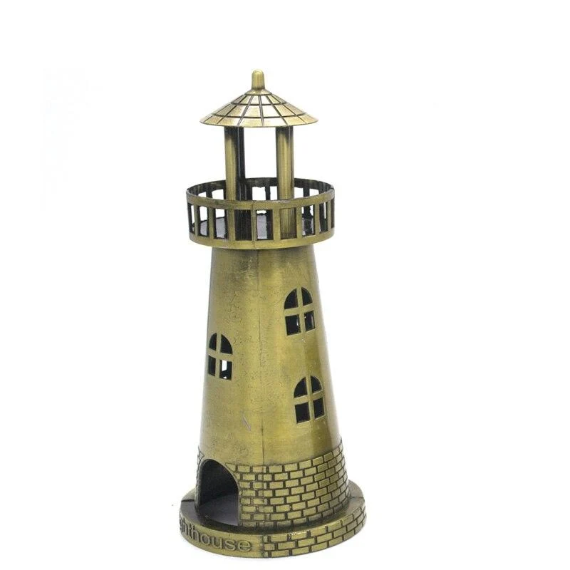 Décoration de la maison en métal Architecture Figurine mondialement célèbre monument bâtiment Souvenir Statue décor de bureau cadeaux d'anniversaire artisanat