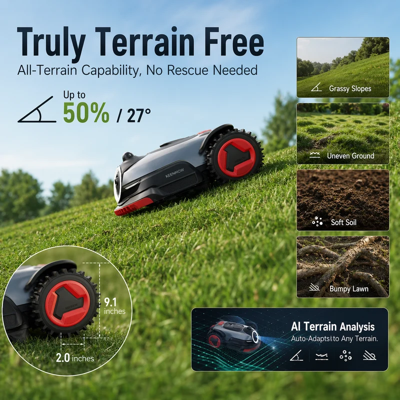 KEENMOW K1 Robotic Lawn Mower