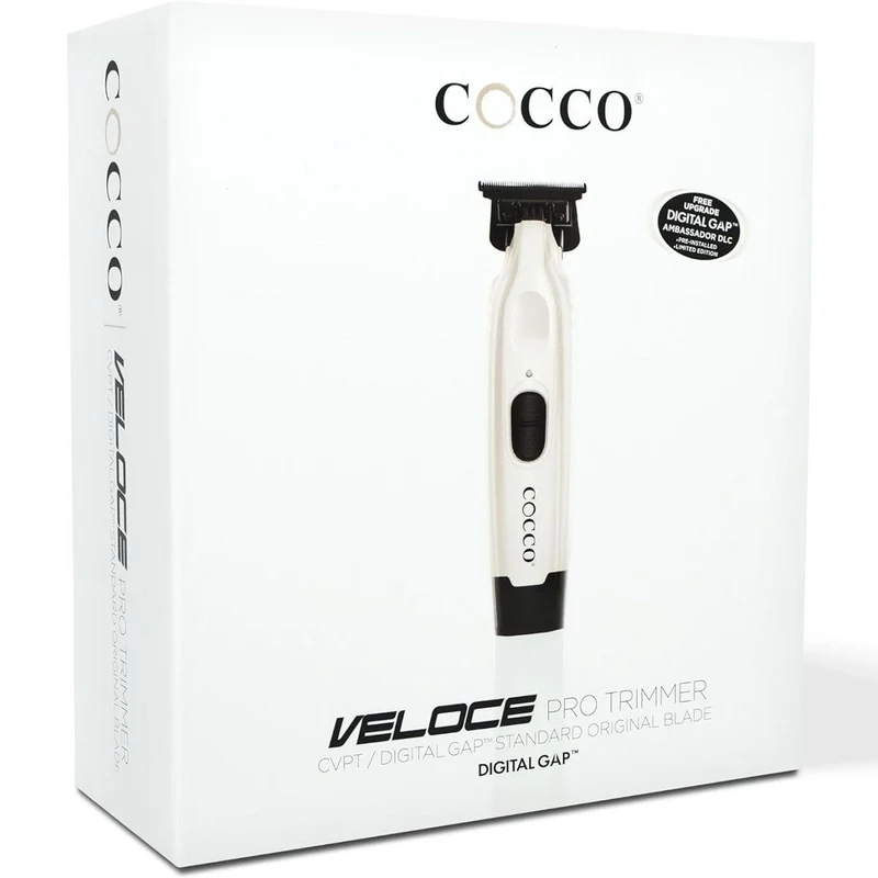 Cocco Veloce Pro Pearl White Trimmer - Tondeuse De Finition DIGITAL GAP.