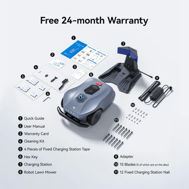 HOOKII Neomow X Robotic Lawn Mower with 3D LiDAR SLAM 2025 Version