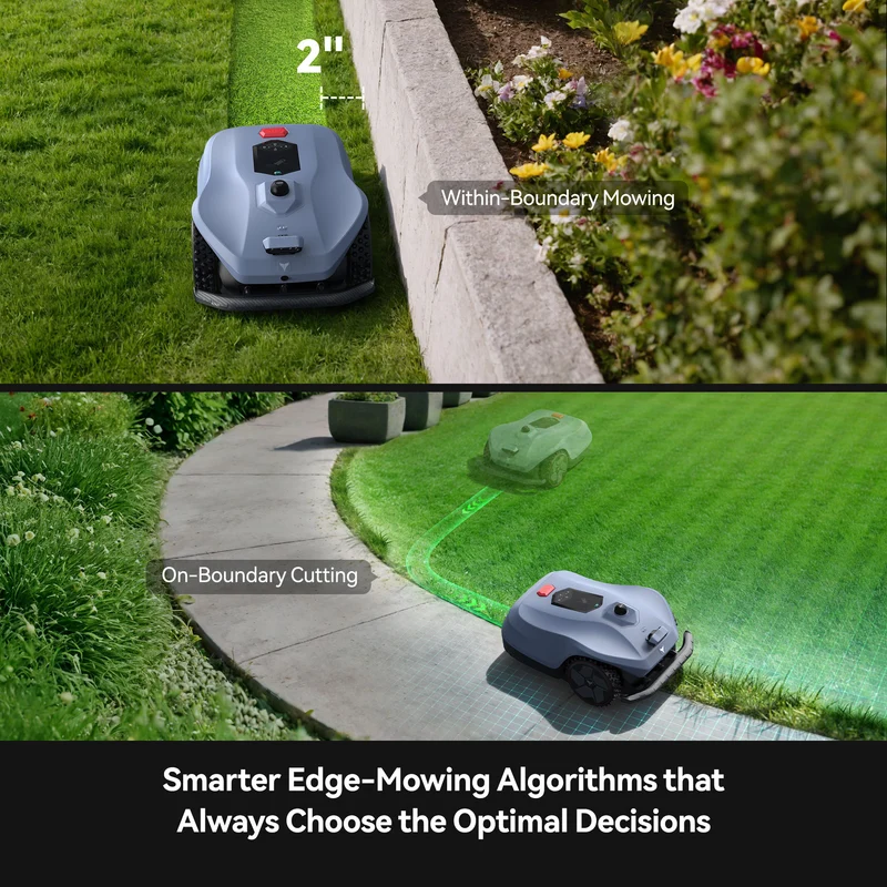 HOOKII Neomow X 2 Robotic Lawn Mower with 3D LiDAR and AI Vision System