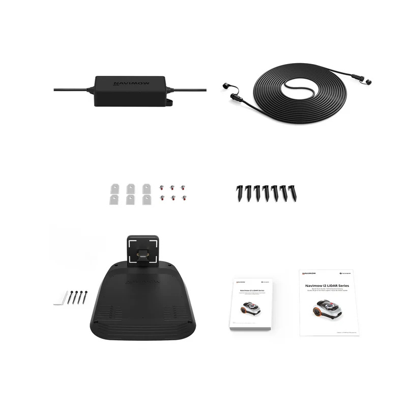 Navimow i2 LiDAR + Garage + Kit de Lames Plus