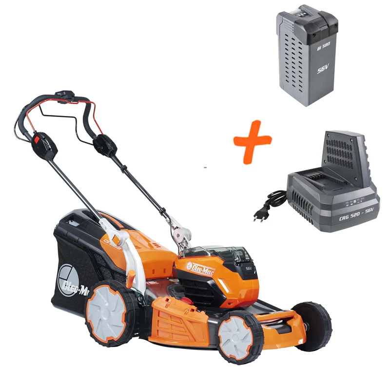 Produits à batterie 56V - Tondeuse KIT Gi 553 V + 1 BATTERIE 8 AH + 1 CHARGEUR
