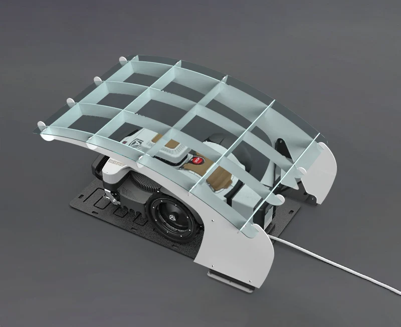 Wing – Garage per robot tagliaerba grandi