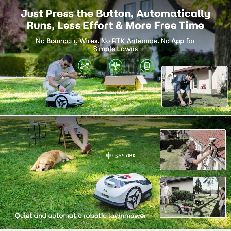 Robot tondeuse RoboUP Raccoon 2 SE