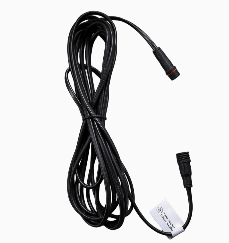Câble de rallonge 5m pour station de charge robot tondeuse, compatible uniquement avec les robots tondeuses Roboup Raccoon 2 SE
