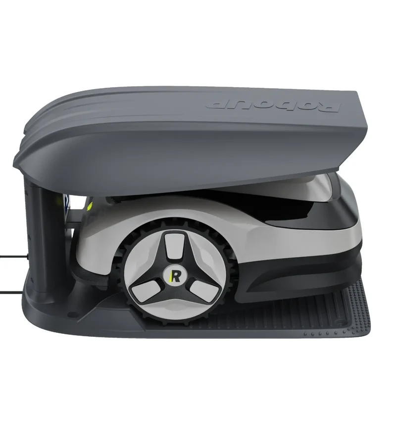 Abri de garage pour tondeuse robot Raccoon 2 SE, abri pour tondeuse robot – Compatible uniquement avec Raccoon 2 SE, protection solaire et anti-pluie