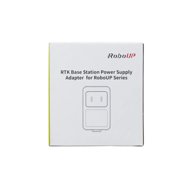 Adaptateur secteur RTK RoboUP - Câble 1m, Alimentation indépendante pour station RTK, Installation flexible et Signal stable