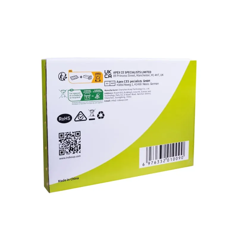 Garage pour robot tondeuse RoboUp TM01, protection solaire et anti-pluie