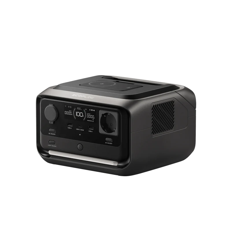 Station électrique portable EcoFlow RIVER 3 Plus (sans fil) (Reconditionnée)