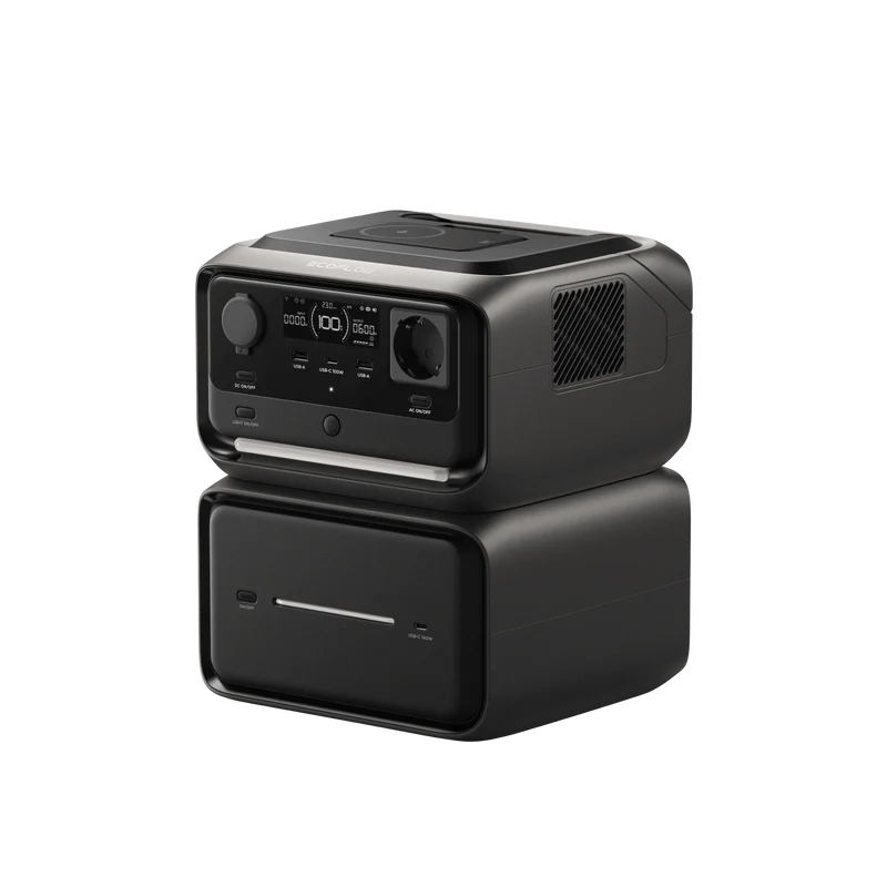 Station électrique portable EcoFlow RIVER 3 Plus (sans fil) (Reconditionnée)
