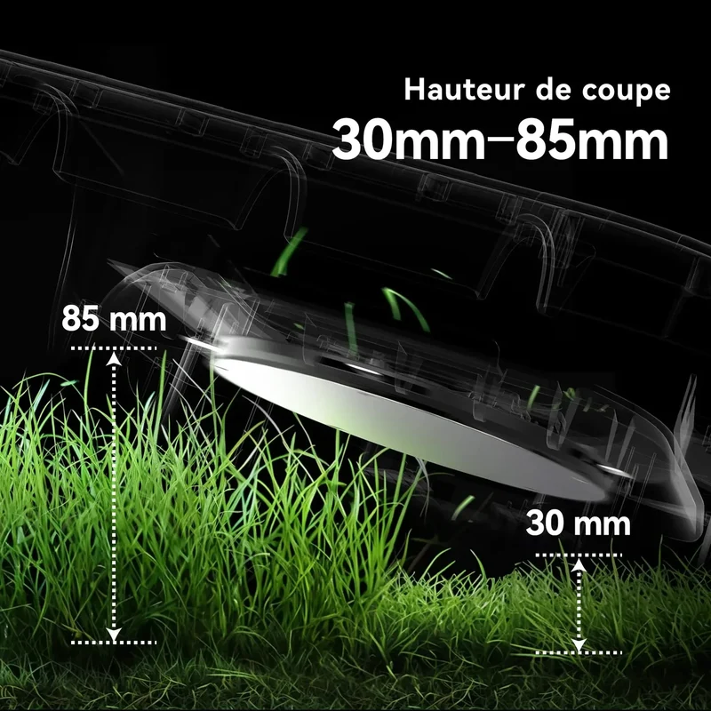 HOOKII Robot tondeuse Neomow X - 3D LIDAR SLAM - 4000m²