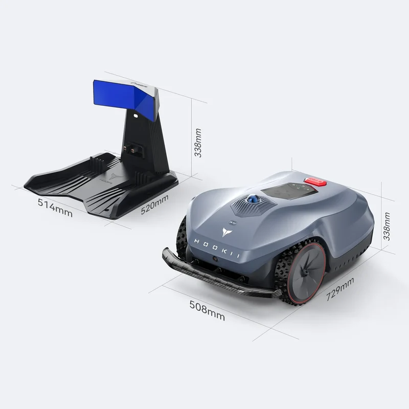 HOOKII Robot tondeuse Neomow X - 3D LIDAR SLAM - 4000m²