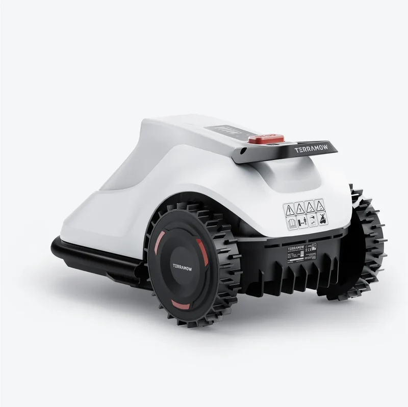 TERRAMOW Robot tondeuse S800 - 100% IA - Automapping - Garage inclus