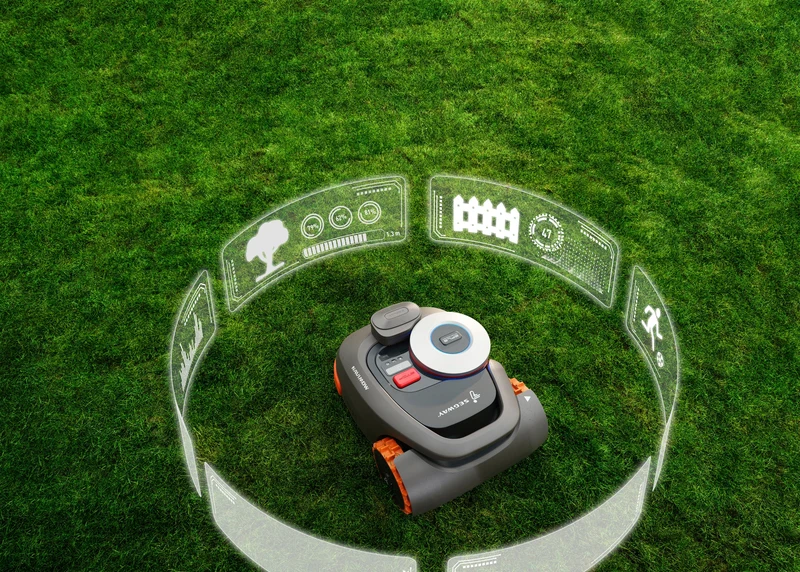 SEGWAY Robot tondeuse Navimow H800E- jusqu'à 800m²