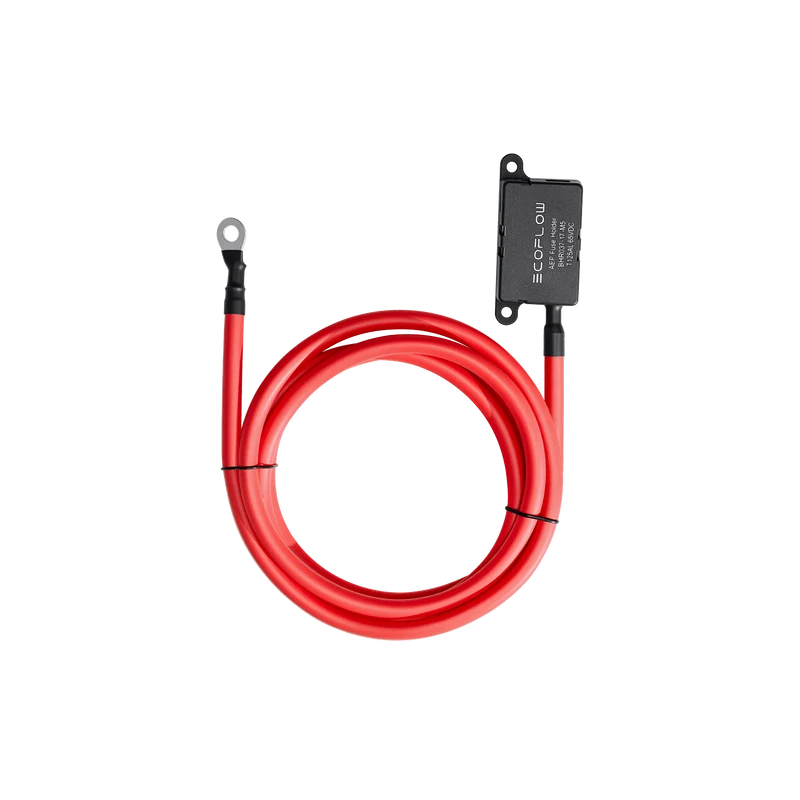 Câble fusible rallongé pour chargeur d'alternateur EcoFlow (2 m)